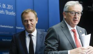 Доналд Туск (л) и Жан-Клод Юнкер