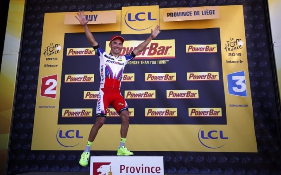 Испански ветеран спечели 3-ия етап на Тур дьо Франс