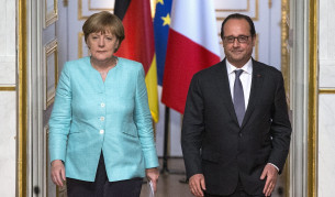 Ангела Меркел Франсоа Оланд