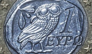 Совата - символ на мъдростта, която краси евро монетите, сечени в Гърция