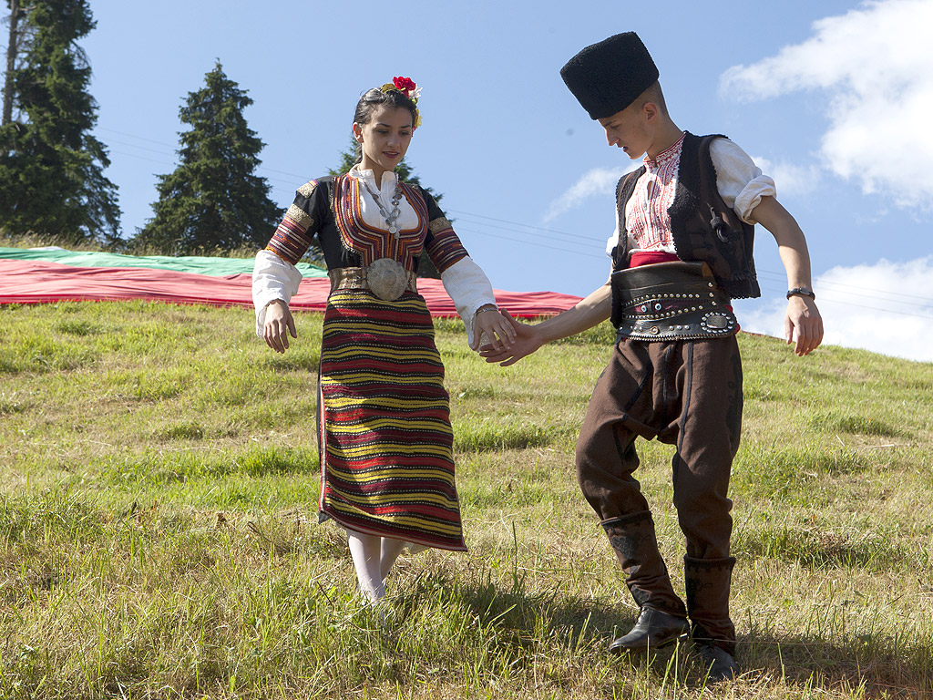 Откриване на народния събор в Рожен