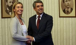 Федерика Могерини и Росен Плевнелиев