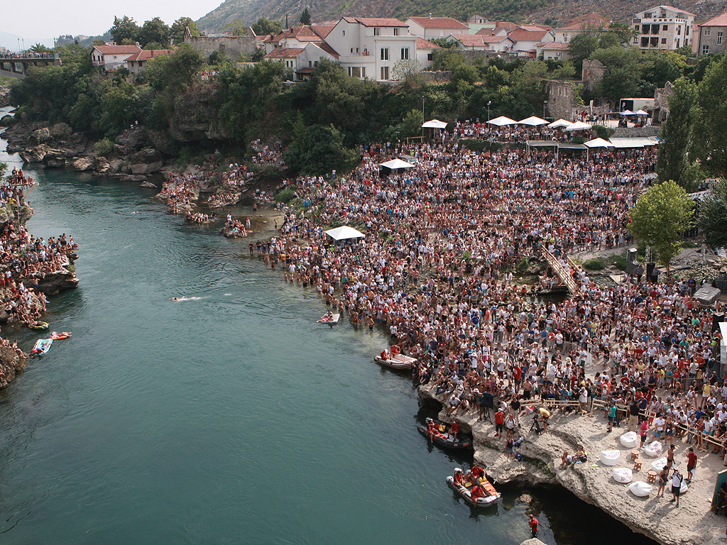 Ден втори от Red Bull Cliff Diving World Series в Мостар /Босна и Херцеговина