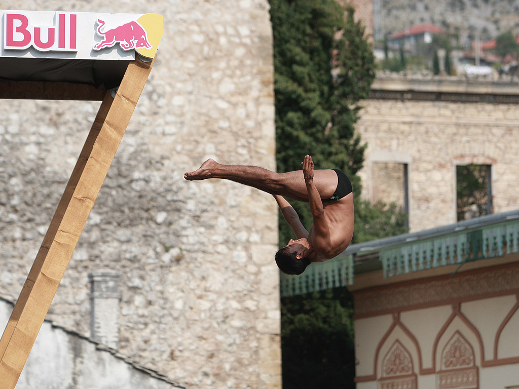 Ден втори от Red Bull Cliff Diving World Series в Мостар /Босна и Херцеговина