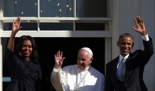 Президентът на САЩ Барак Обама се срещна папа Франциск в Белия дом