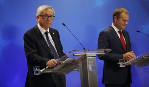 Жан-Клод Юнкер и Доналд Туск