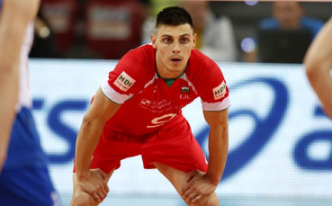 Разпределителят на националния отбор по волейбол Добромир Димитров влезе