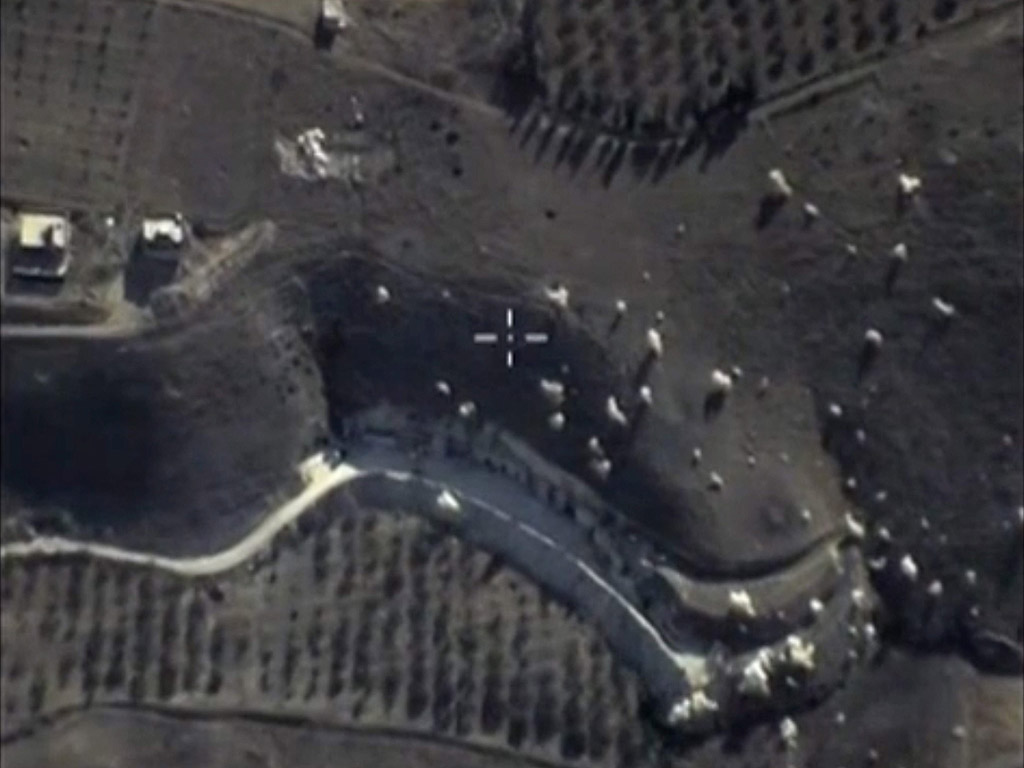 Руската бойна авиация в борбата с терористичната групировка „Ислямска държава" на територията на Сирия.