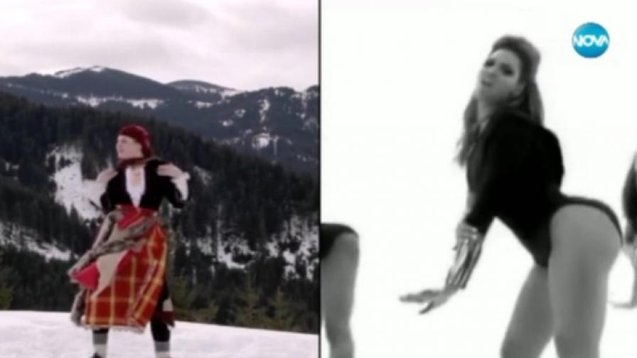 Българка направи фурор с танц на Бионсе в носия (видео)