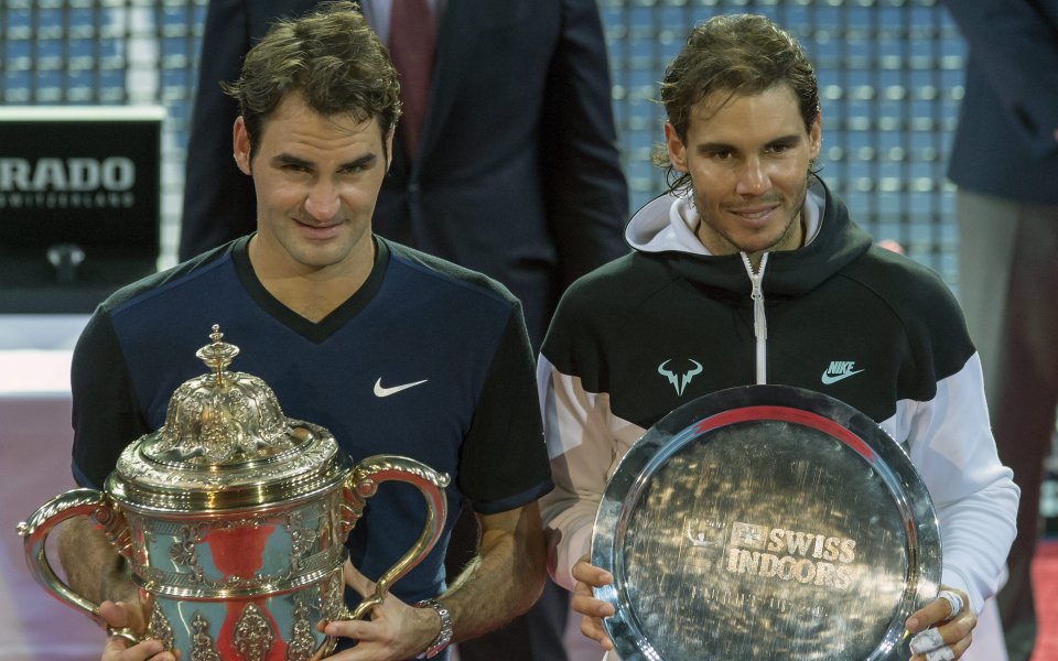 Федерер спечели супер сблъсъка с Надал за седмия си трофей в родния Базел