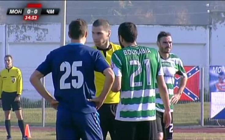 ВИДЕО: Първото полувреме на Монтана - Черно море