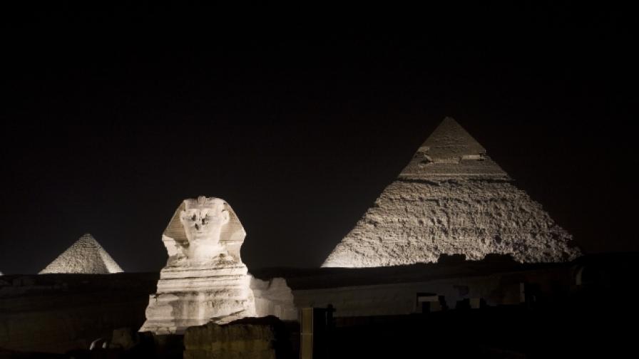 Учени откриха топлинни петна в египетските пирамиди