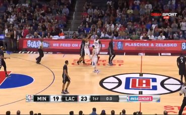 ВИДЕО: ЛА Клипърс дръпна на Минесота в първа част