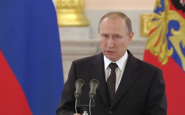 Руският президент Владимир Путин заяви че страната ще работи спокойно