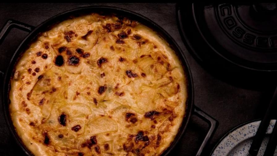 Бързо, лесно и вкусно - Картофен гратен с бекон