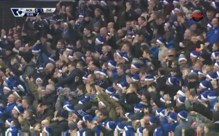 Лукаку изведе Евертън напред в резултата срещу Норич