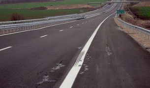 Пропука се новооткритата магистрала "Марица" (снимки)