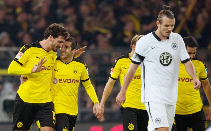 Дортмунд напълни кошницата на Айнтрахт