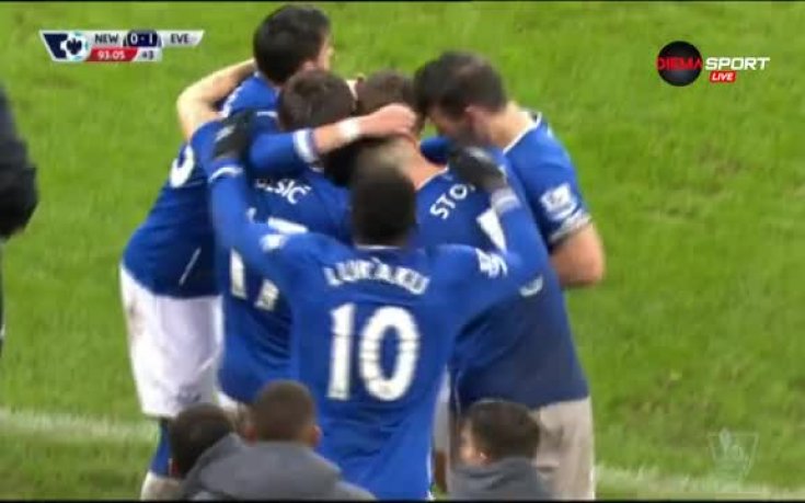 Клевърли донесе победа на Евертън срещу Нюкасъл