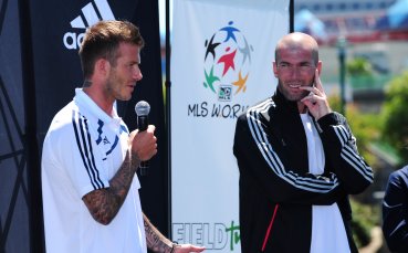 Бекъм във възторг: Зидан е най-добрият човек за Реал Мадрид