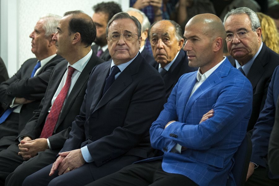 Зинедин Зидан бе официално представен за треньор на Реал Мадрид1