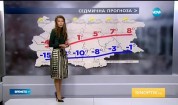 Прогноза за времето (24.01.2016 - обедна)