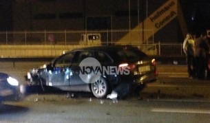 Пешеходец предизвика верижна катастрофа в София