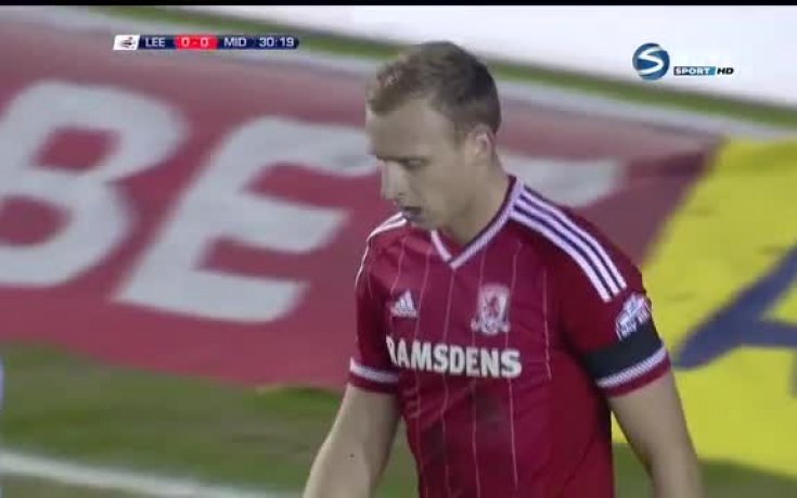 Лийдс спъна Мидълсбро за върха в Чемпиъншип