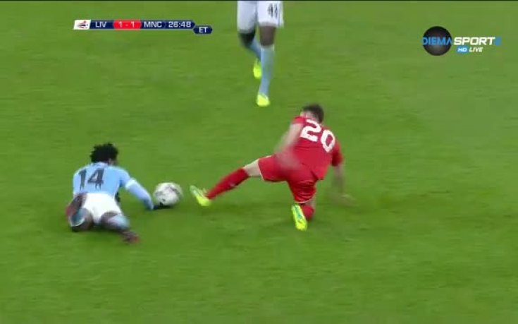 ВИДЕО: Грозни сцени преди дузпите на Сити - Ливърпул