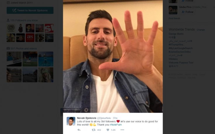 Ноле на гости на Лейкърс, донесе късмет