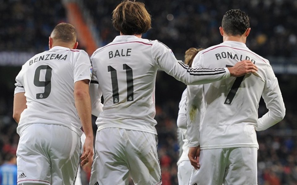 Реал без успех над Барса с триото Роналдо-Бейл-Бензема