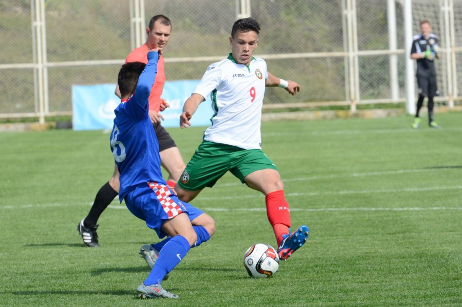 България U16 отстъпи на Хърватия U161