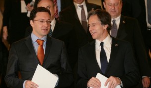 Даниел Митов и Антъни Блинкен