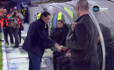 Босът на шампионите лично поздрави футболистите