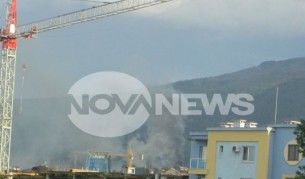 Пожар в киноцентъра в Бояна