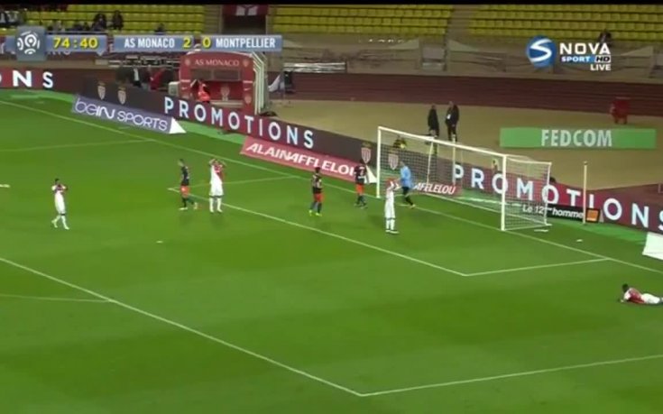 Монако - Монпелие 2:0, Лига 1, 38 кръг