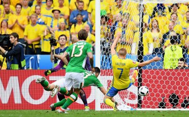 Ирландия се закопа с първия автогол на UEFA EURO 2016