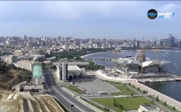 Страхотна гледка от Баку подгрява за квалификацията