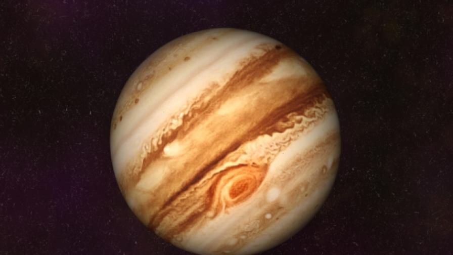 Ветровете на Юпитер достигат над 1400 км/ч
