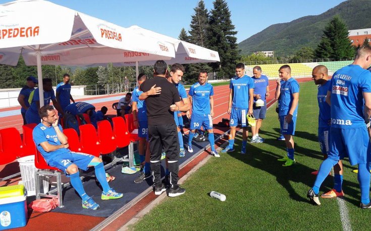 Сърдечна среща: Гонзо пожела успех на Левски срещу Марибор