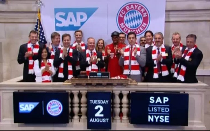 Байерн Мюнхен откри деня на Уолстрийт