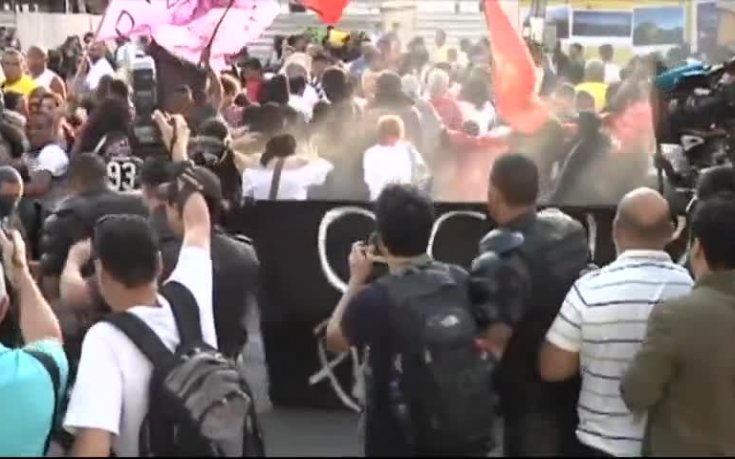 Пореден протест срещу игрите в Рио