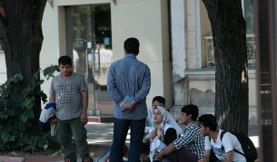 Бежанци в София