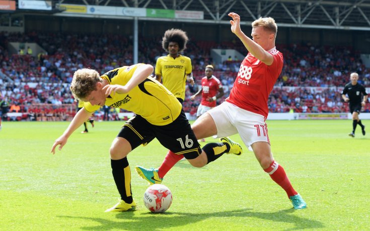 Уникален мач в Чемпиъншип за Нотингам и Бъртън