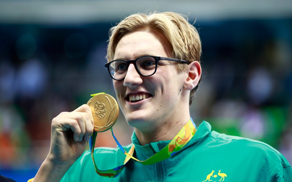 Мак Хортън спечели първото злато за Австралия в плуването за мъже