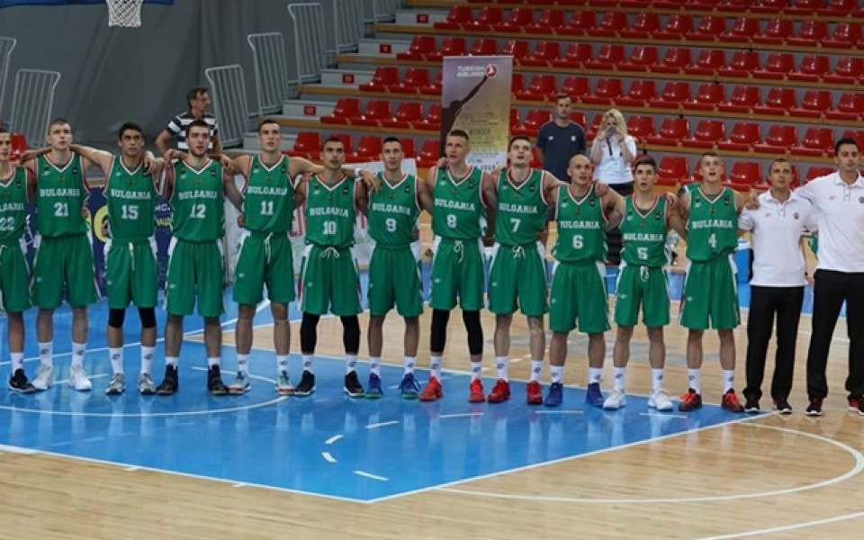 Юношите по баскетбол станаха 12-и в дивизия Б на Европа