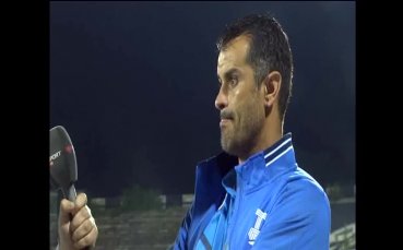 Великов: Преди почивката почти нямаше футбол