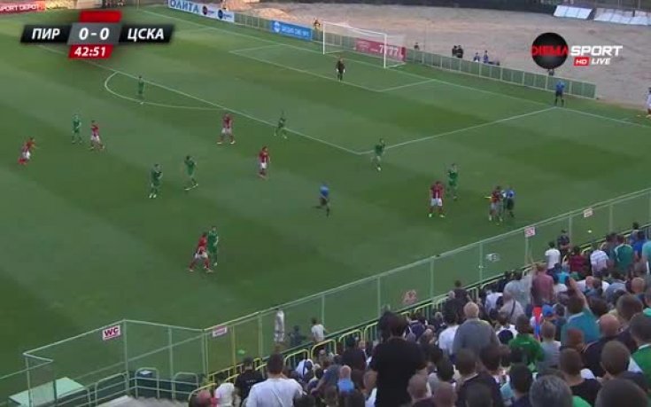 Пирин - ЦСКА 0:0 /първо полувреме/