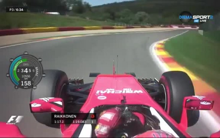 Възход за Ферари преди квалификацията в Белгия