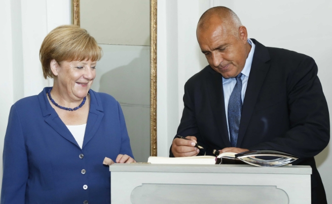 Бойко Борисов се срещна с канцлера на Германия Ангела Меркел.